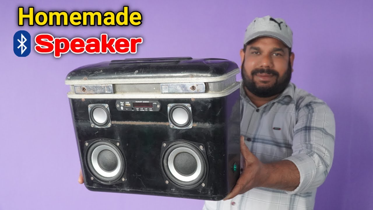 Bike की डिक्की में बनाया Powerful Bluetooth Speaker | HiFi Bass Speaker