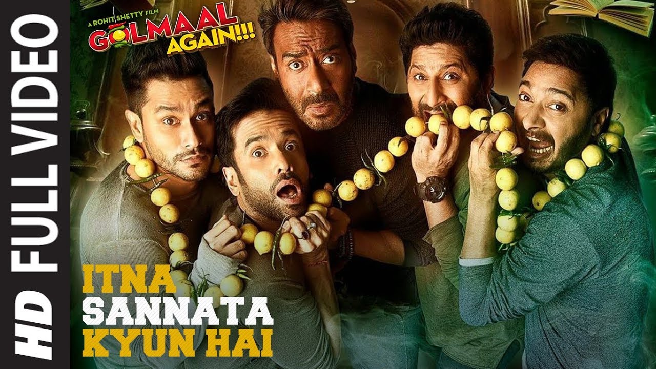 Itna Sannata Kyun Hai Full Song | Golmaal Again | Lijo-Dj Chetas | Amit Mishra, Aditi Singh Sharma