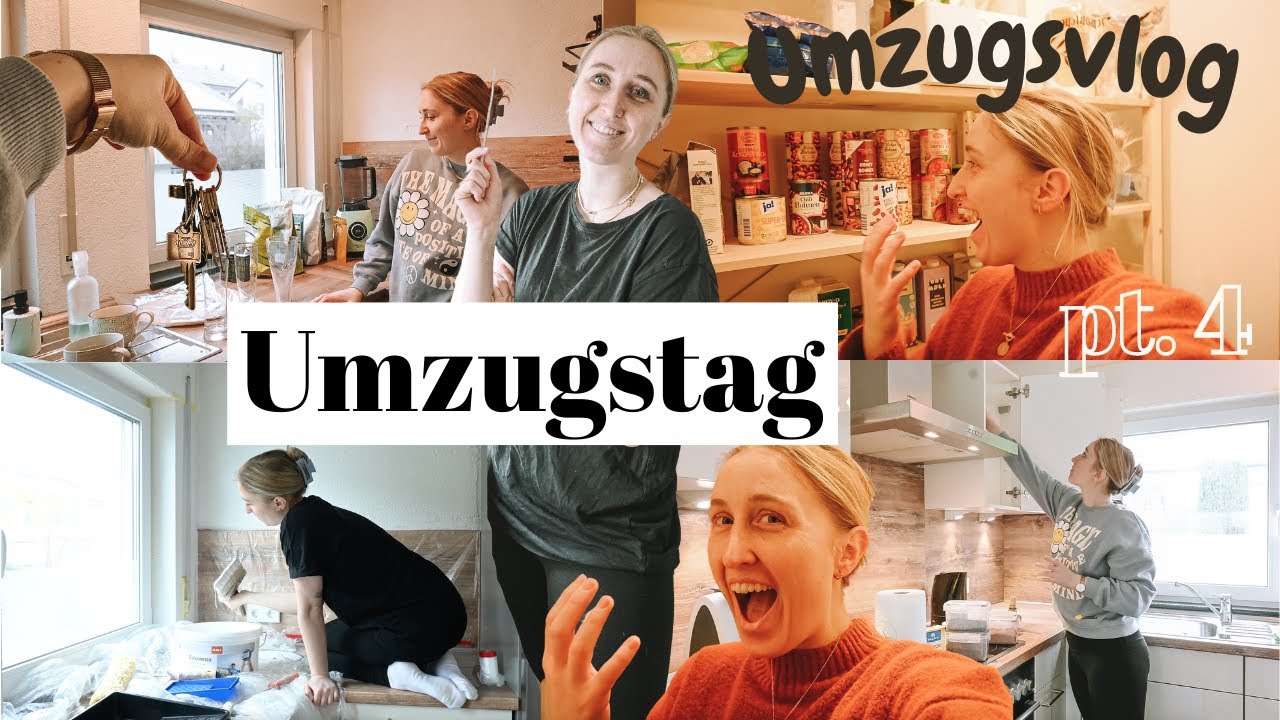 Umzugstag| auspacken, einrichten, streichen *Wir ziehen um*
