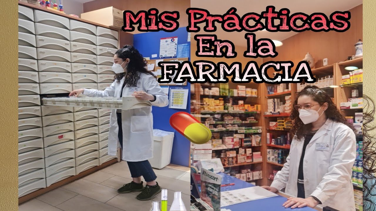 Ténica en FARMACIA Y PARAFARMACIA / Mis Practicas en la FARMACIA !!