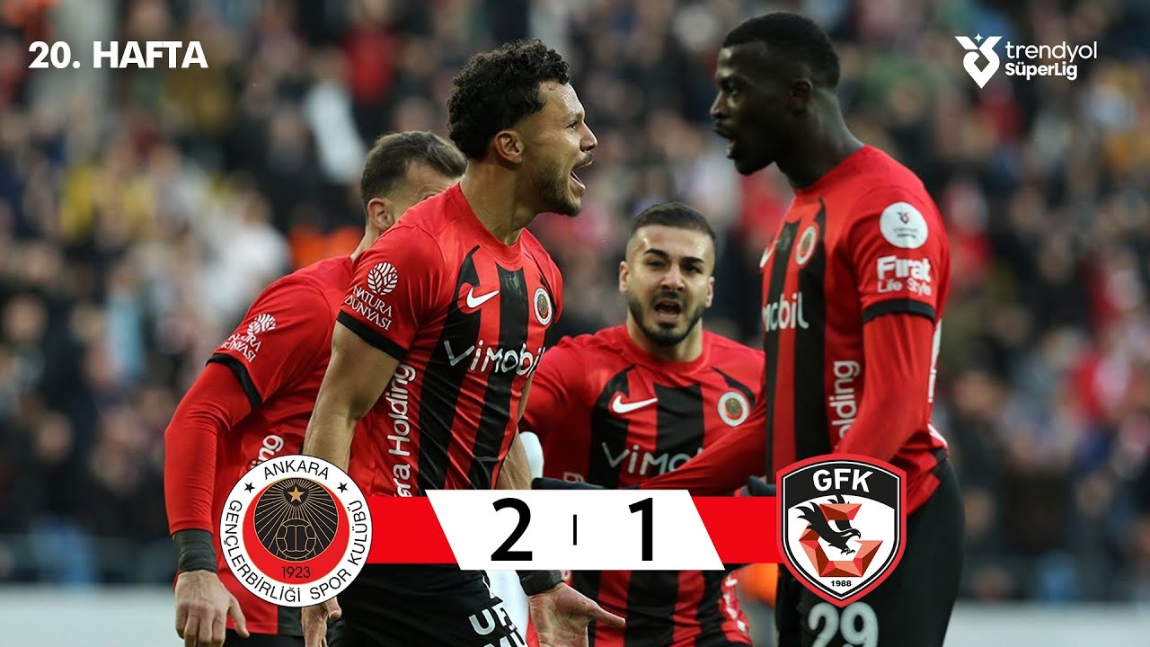 Gençlerbirliği (2-1) Gaziantep FK - Highlights/Özet | Trendyol Süper Lig - 2025/26