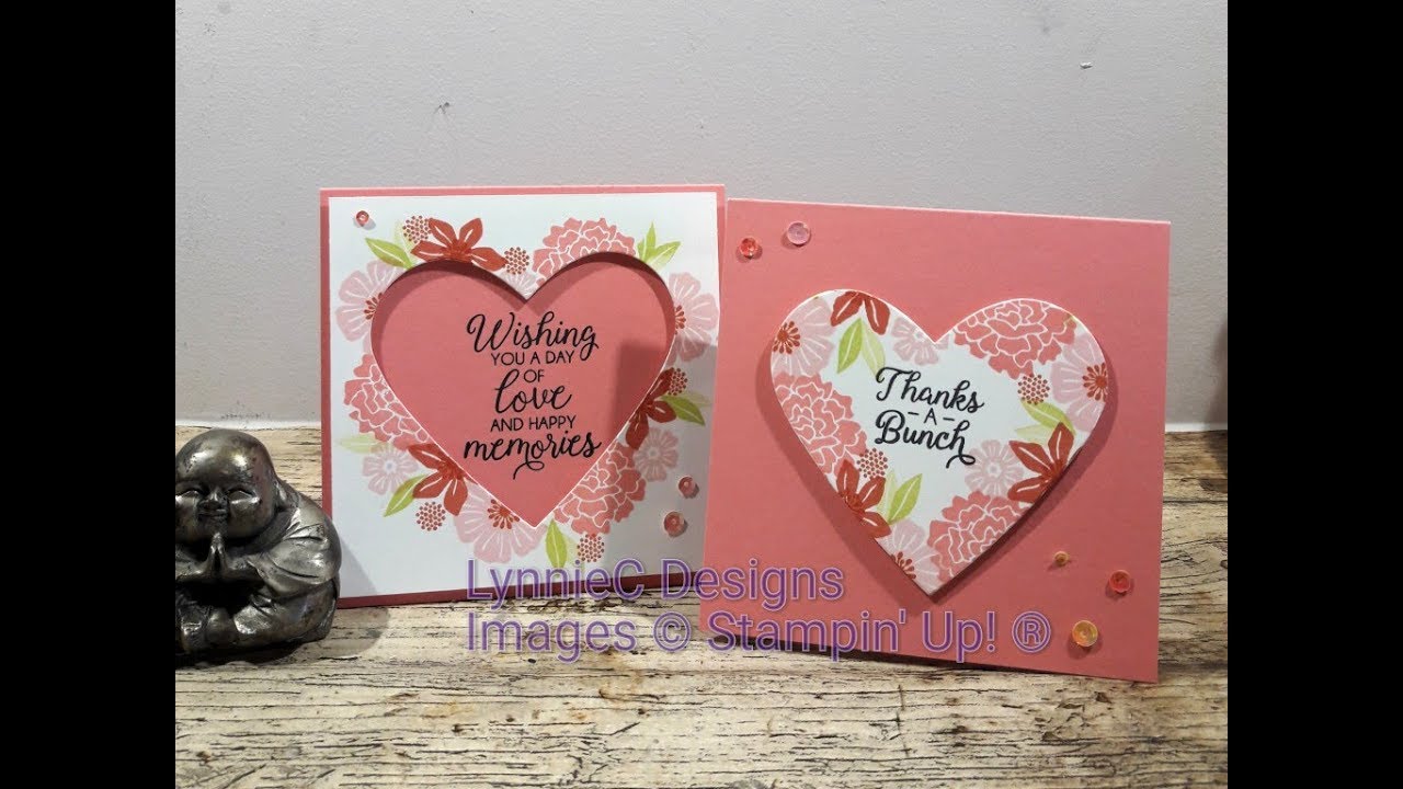 #2 2-for-1 cards using Beautiful Bouquet by Stampin' Up!
