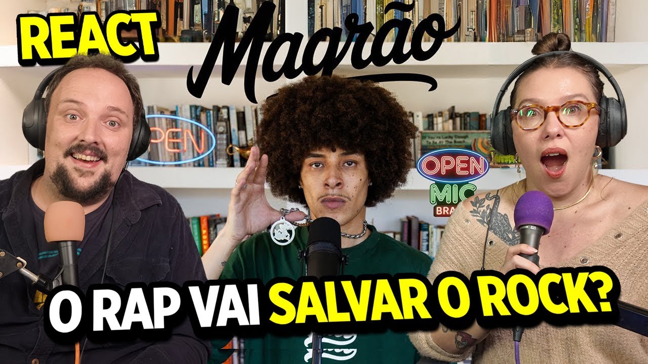 OPEN MIC BRASIL #3 ‪ ‪@magrao.97‬ - Medley 2025 - CASAL REACT