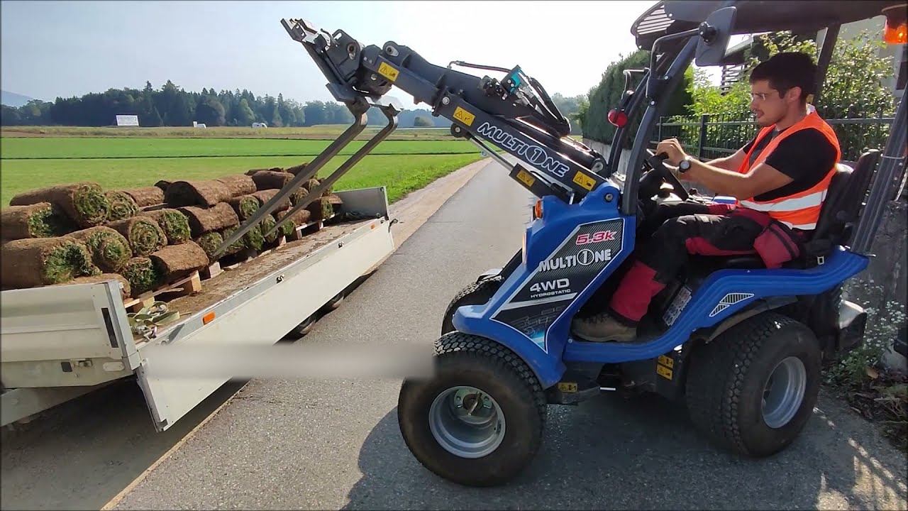 MultiOne Mini Loader + palet fork 110 cm
