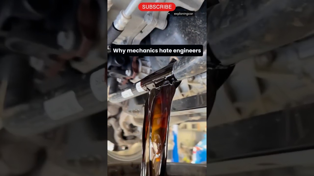 What Kind of Engine Oil Leak Is This? #car #engineoil #technology
