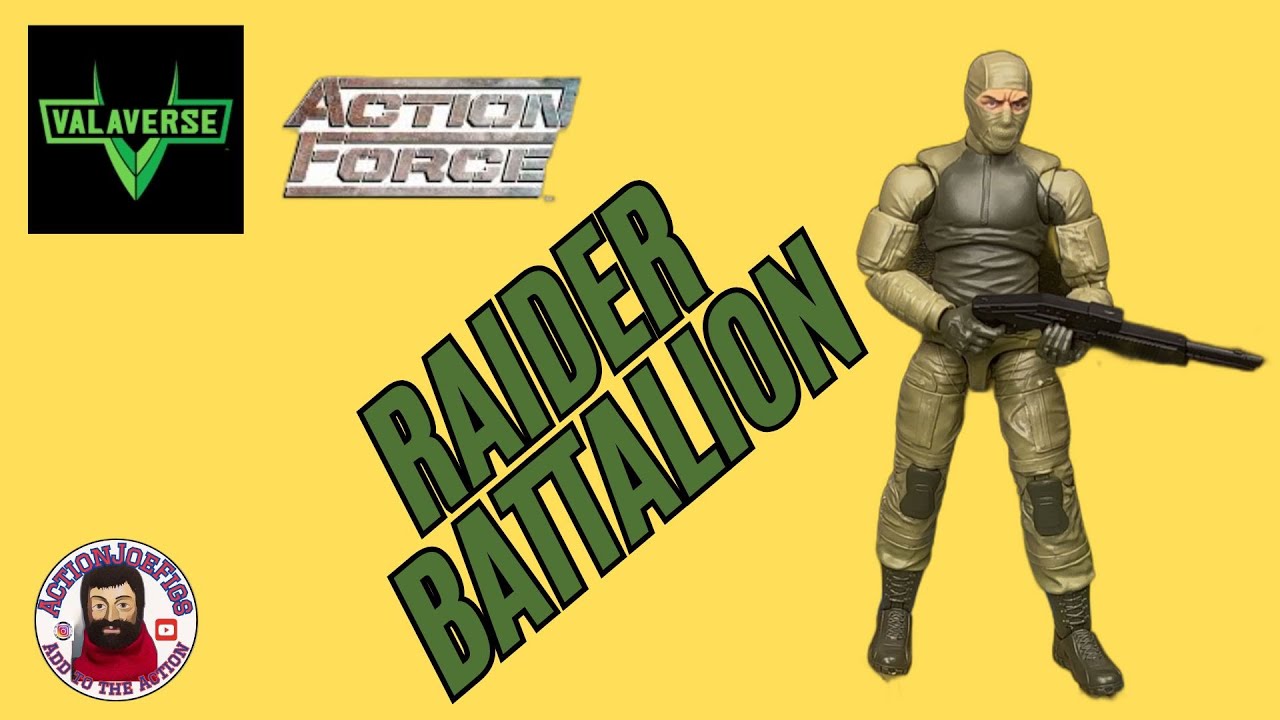 Valaverse Action Force RAIDER BATTALION Series 6 Review | Unboxing