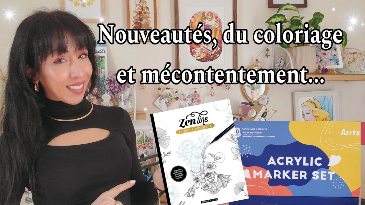 Nouveautés Arrtx, coloriage et mise au point