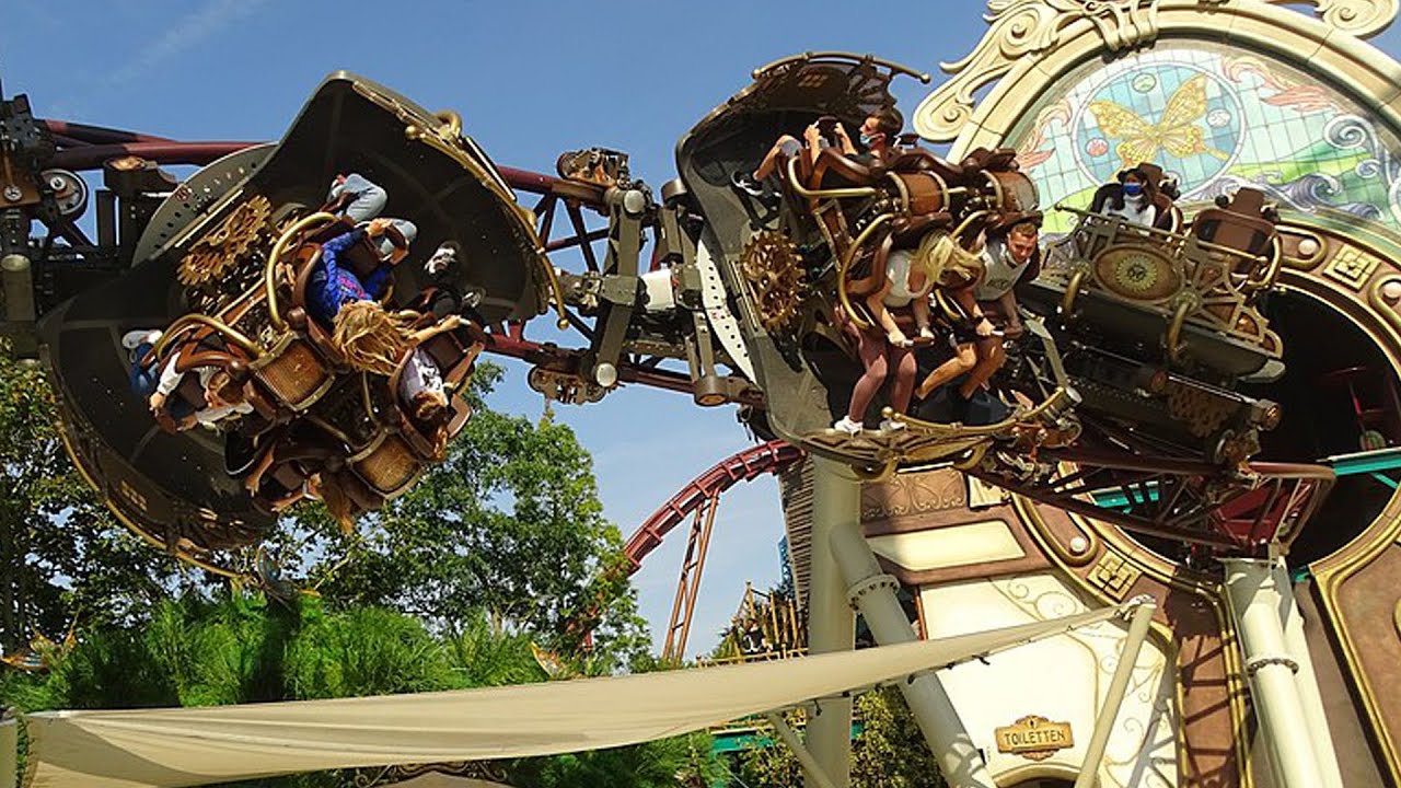 ALL ROLLERCOASTERS PLOPSALAND BELGIUM