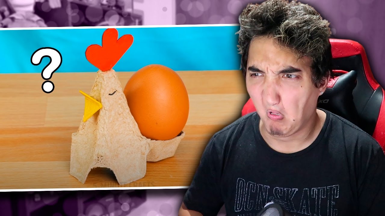 LIFE HACKS MUY MALOS CON CARTONES DE HUEVOS 🥚