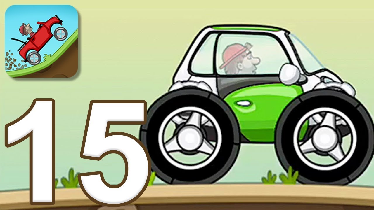 Hill Climb Racing - Gameplay Walkthrough Part 15 - Electric Car (iOS, Android)