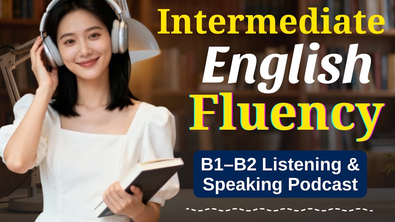 ⭐ Intermediate English Fluency | B1–B2 Listening & Speaking Podcast