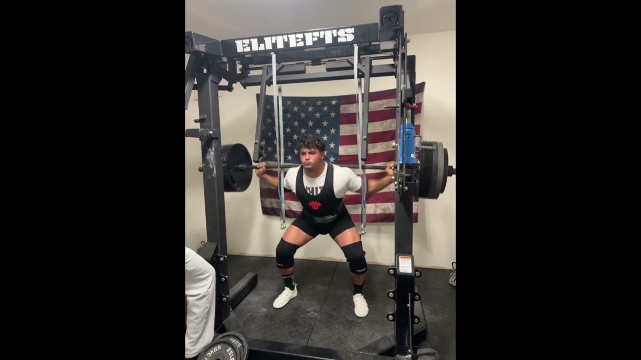 670 X 2 Squat PR + 450 X 2 Bench PR | Martin McCabe