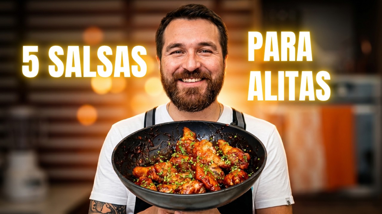 5 SALSAS PARA ALITAS | GIACOMO BOCCHIO