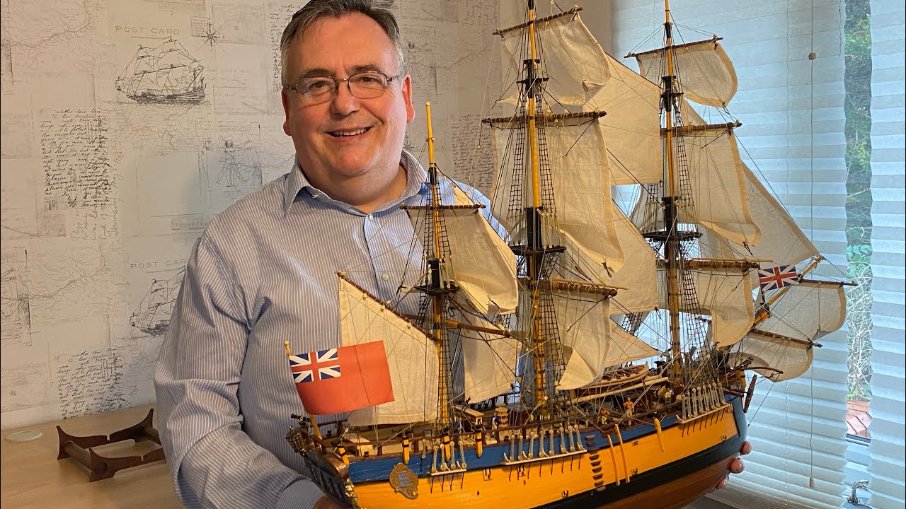 2 years model ship build in 16 minutes