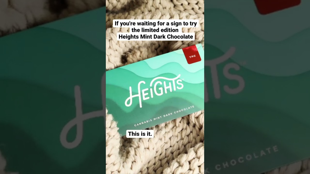 Cannabis Mint Dark Chocolate | Limited Edition