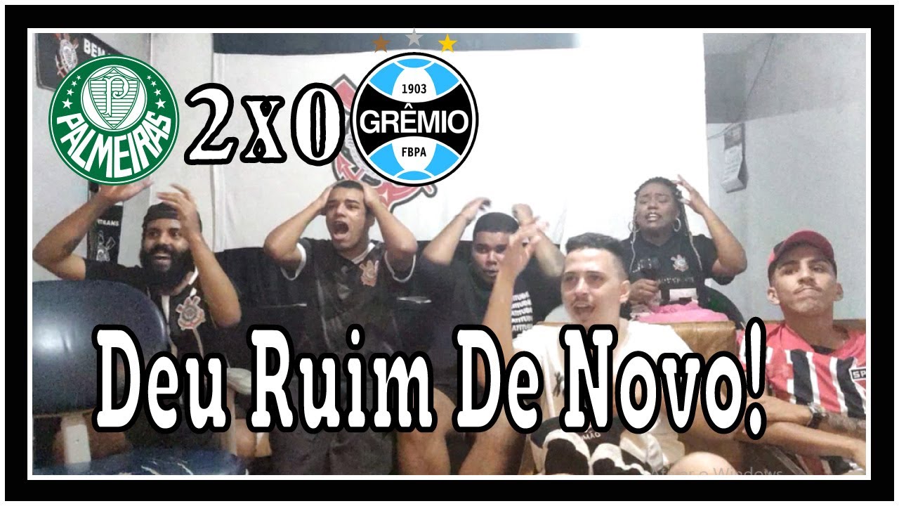 REACT PALMEIRAS 2X0 GRÊMIO