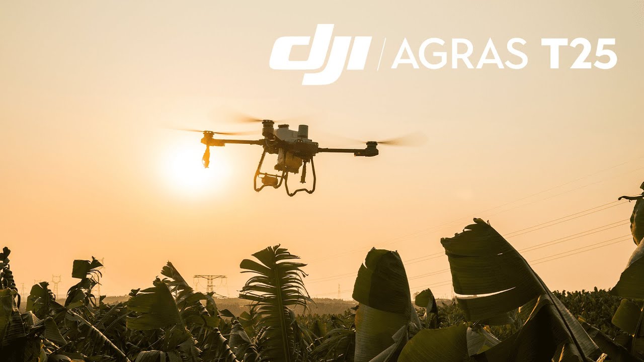 DJI Agras T25: Lanzamiento | Helidrones Colombia SAS