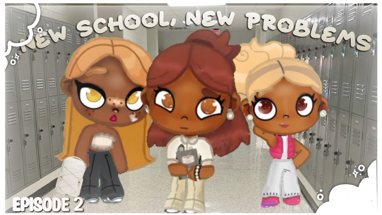 Beauty is pain: episode 2 🐚🌸🎧|| New school new problems|| voiced||