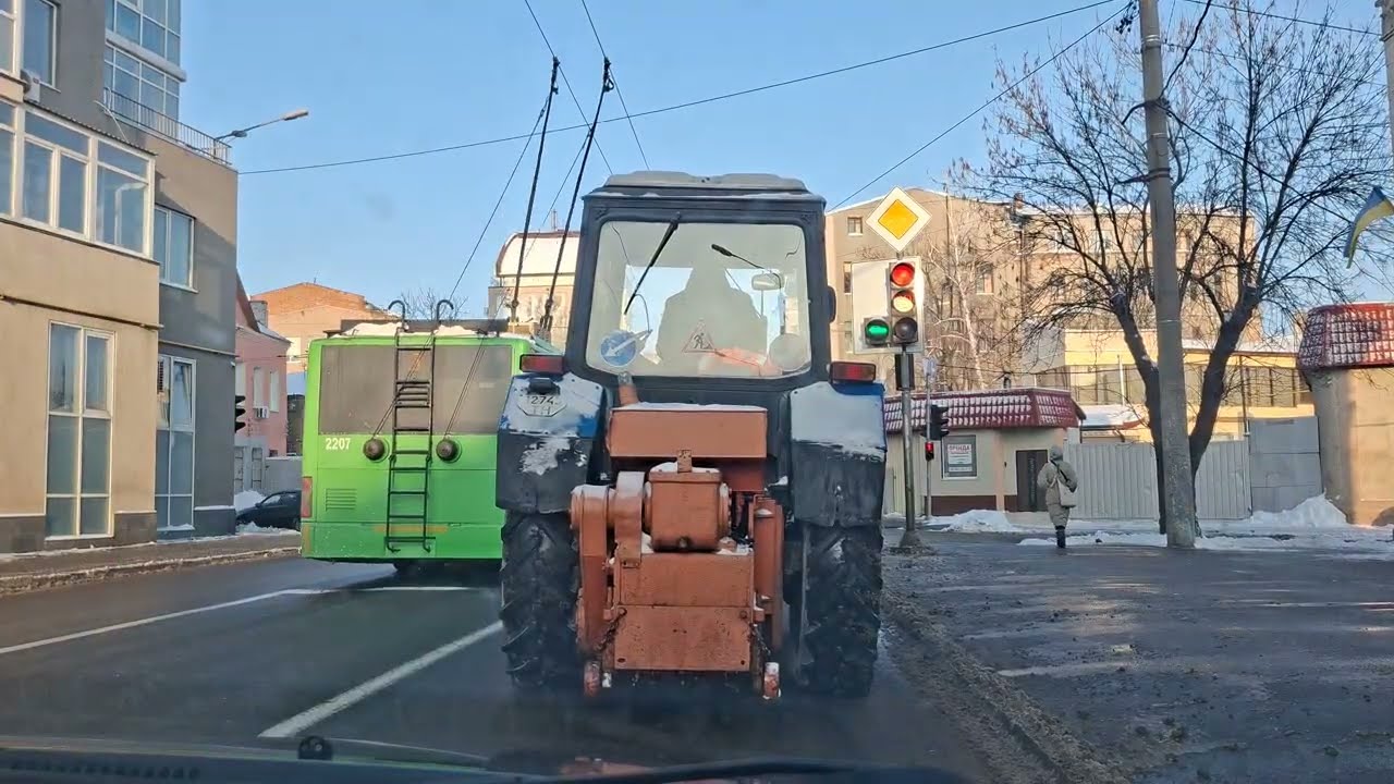 Маршрут 11. (Зима) Харьков МРЭО. Экзамен с первой попытки
