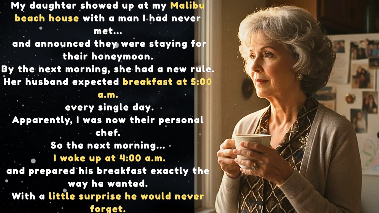My Entitled Daughter Demanded Breakfast at 5 AM… So I Exposed Her Husband’s Secret