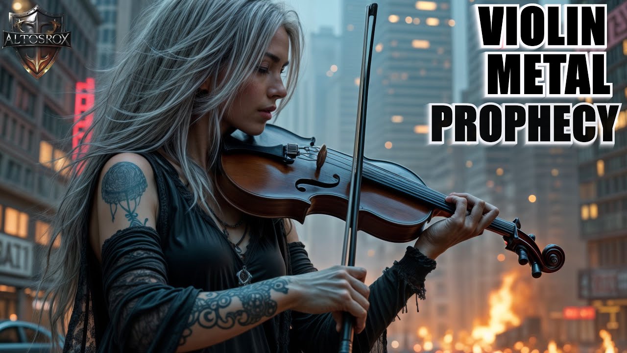 VIOLIN + PIANO + METAL -  Prophecy Theme Music (instrumental)