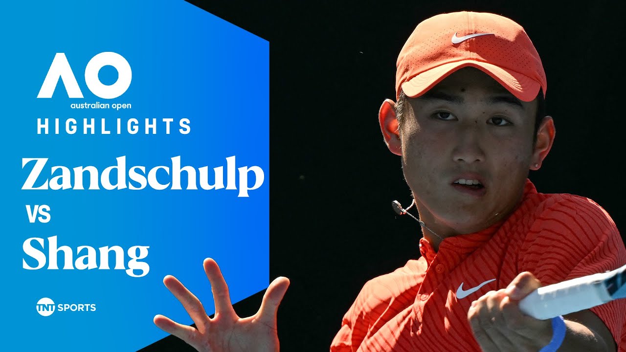 Botic Van de Zandschulp vs Juncheng Shang | Round Two | Australian Open 2026 Highlights 🇦🇺