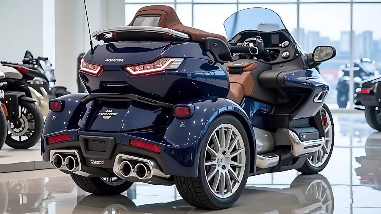 WOW! Conheça a Honda Gold Wing 2026 – Potência e Conforto Incríveis!