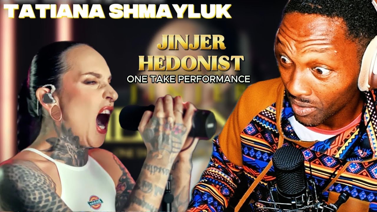 JINJER| "HEDONIST" {TATIANA ONE TAKE PERFORMANCE} |REACTION!!!