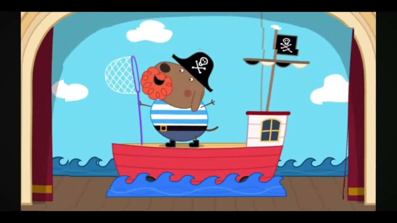 Pirate Pete! Sailing Around The Seas! With Peppa pig | Inspired by: Klasky Scupo Effects Boris FX