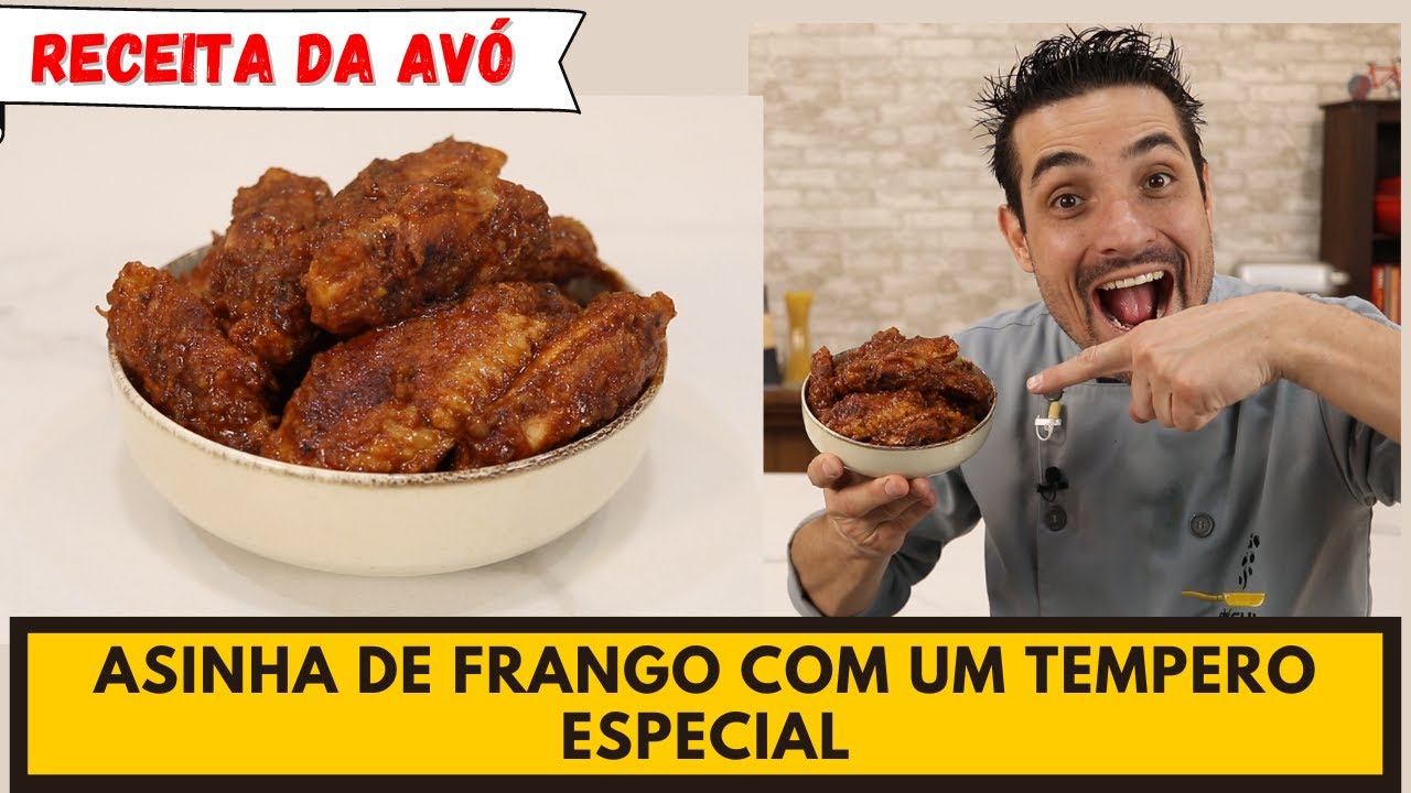 RECEITA DA MINHA AVÓ! ASINHA DE FRANGO ESPETACULAR!