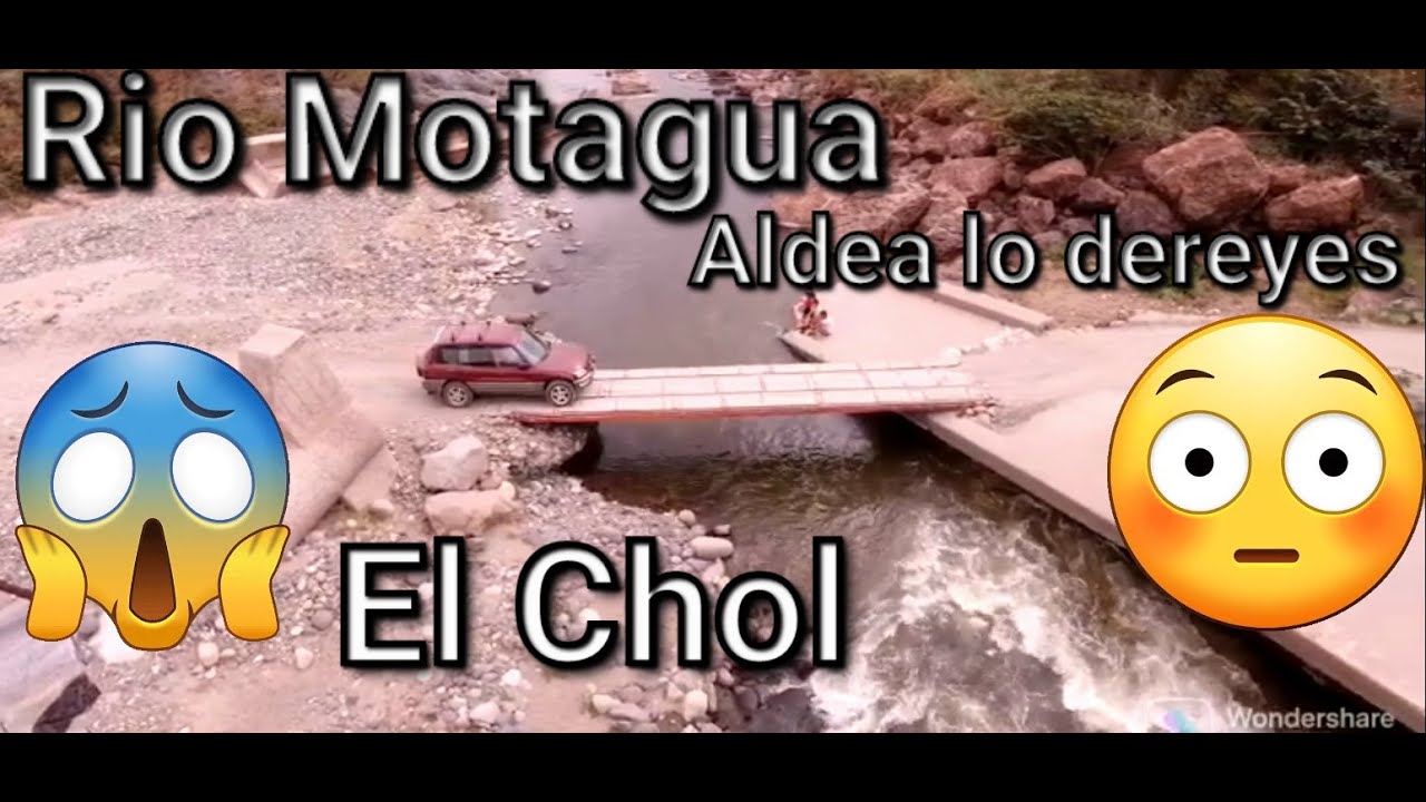 Puente de rio Motagua destruido..😱
