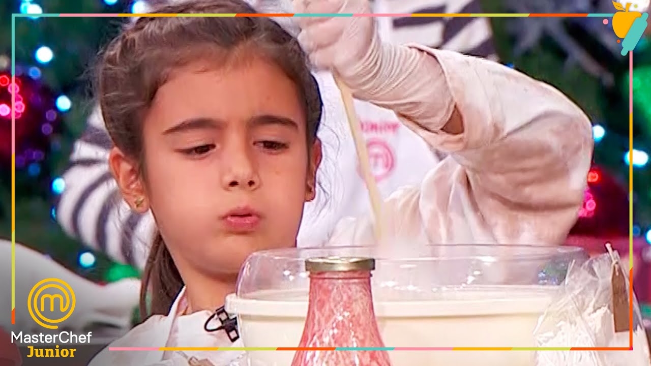 ¡¡SAMANTHA AL RESCATE!! A Alexia se le resiste el algodón de azúcar | MasterChef Junior 9