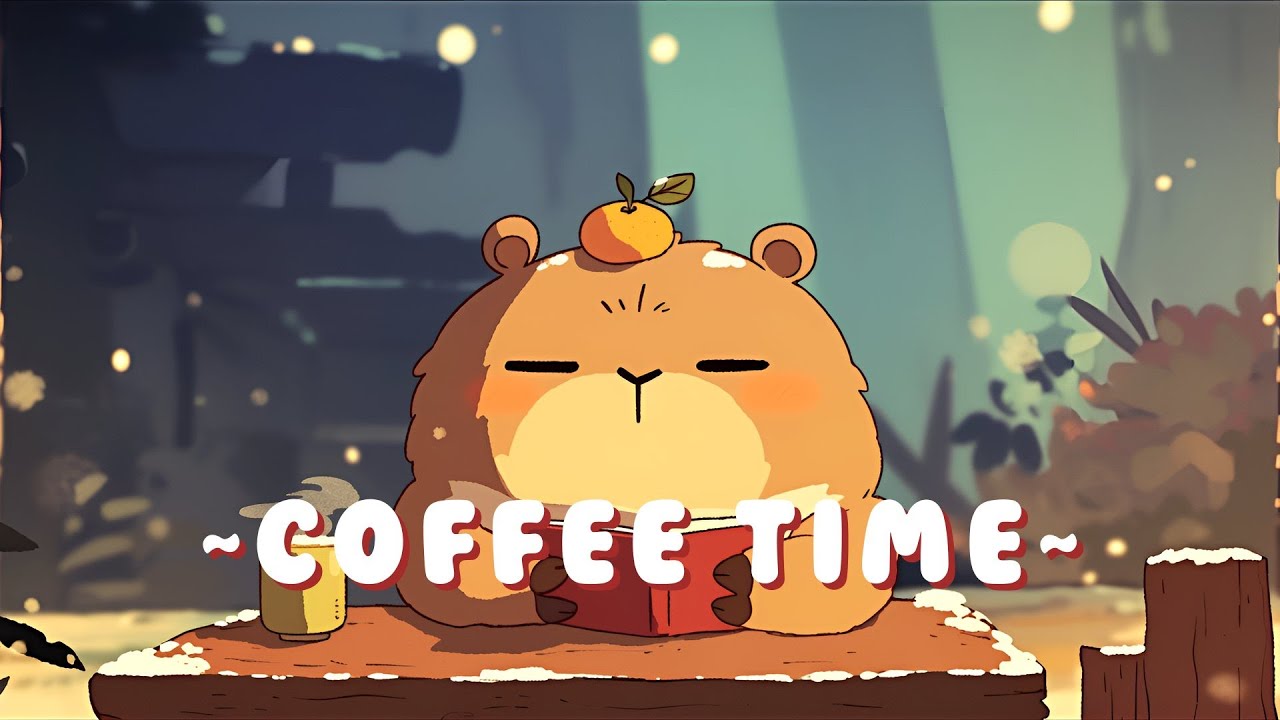Capybara Music Channel - Peaceful Music for Your Soul ~ Tranquil Mood ~ 🦫 🌙 📖