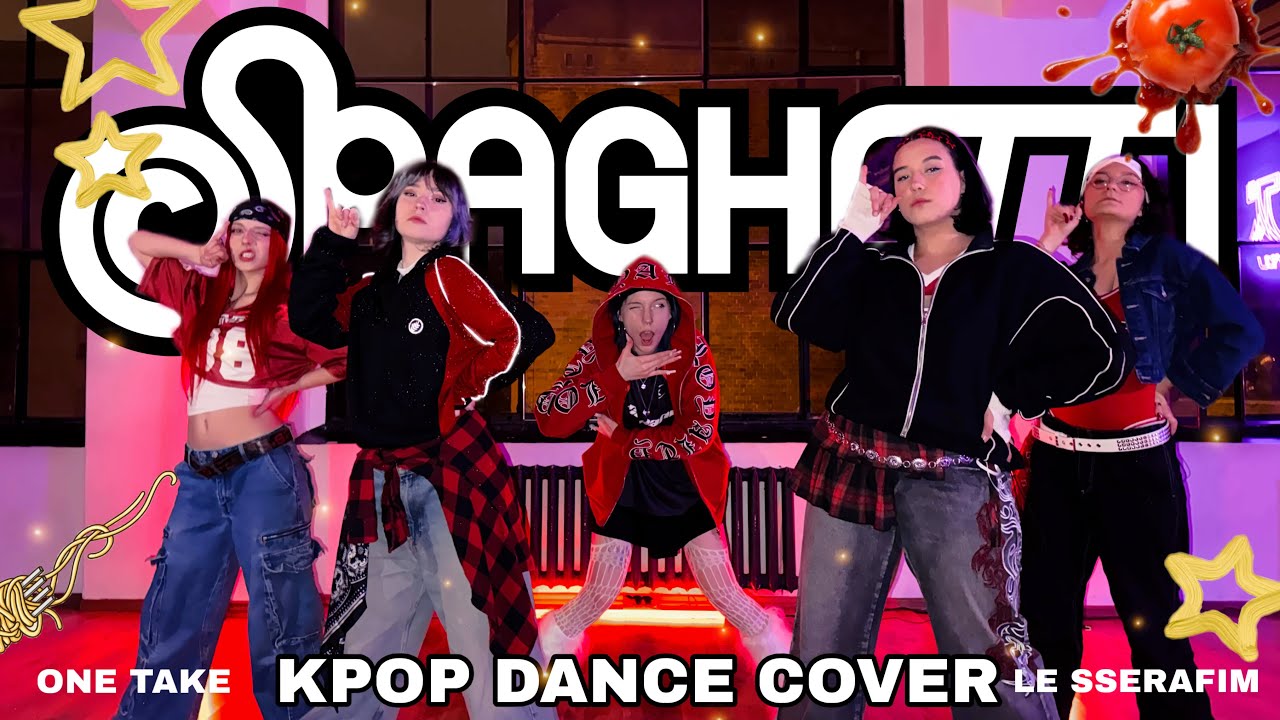 [KPOP DANCE COVER| POLAND | ONE TAKE] LE SSERAFIM (르세라핌) 'SPAGHETTI