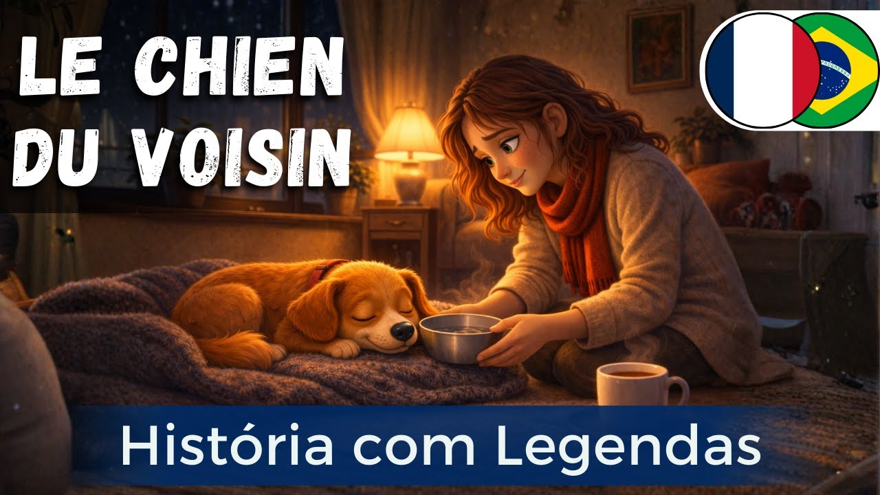 COMO APRENDER FRANCÊS na prática com uma história simples (A1 - B1)