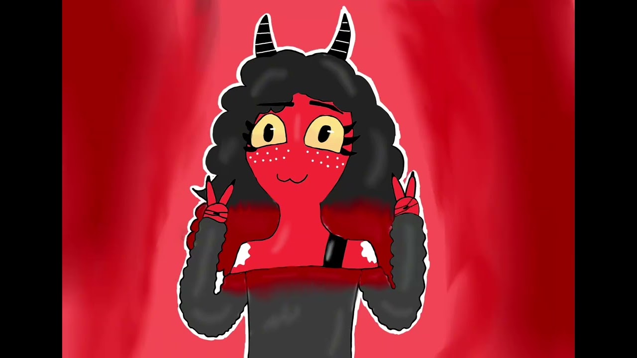 My Helluva Boss oc speedpaint