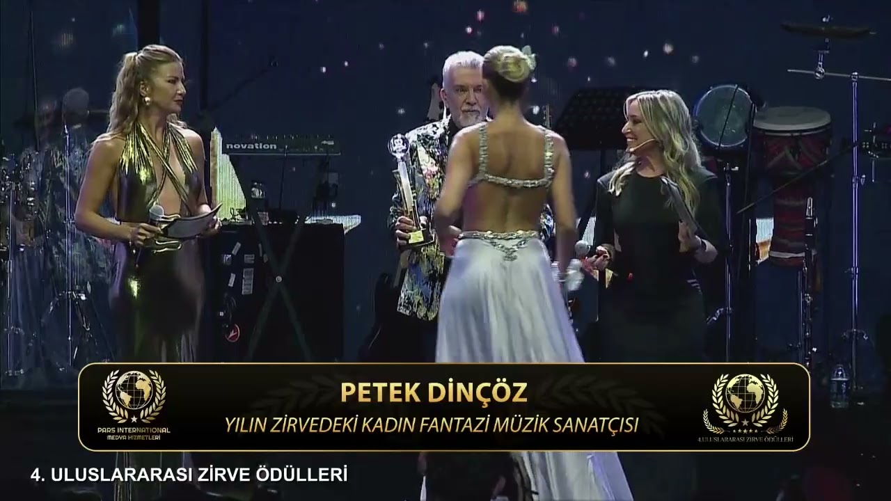 4.ULUSLARARASI ZİRVE ÖDÜLLERİ / / PETEK DİNÇÖZ