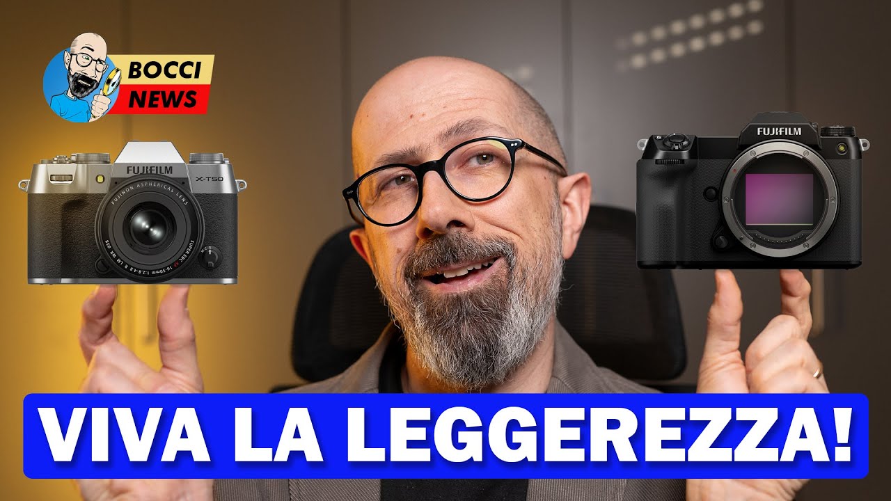 Fujifilm X-T50 e GFX100S II: VIVA LA LEGGEREZZA!