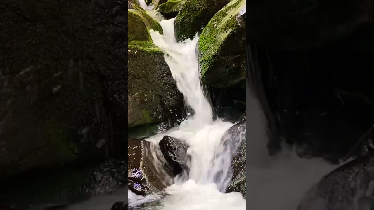 Insane secret waterfall in Jim Thorpe, PA #waterfall #nature