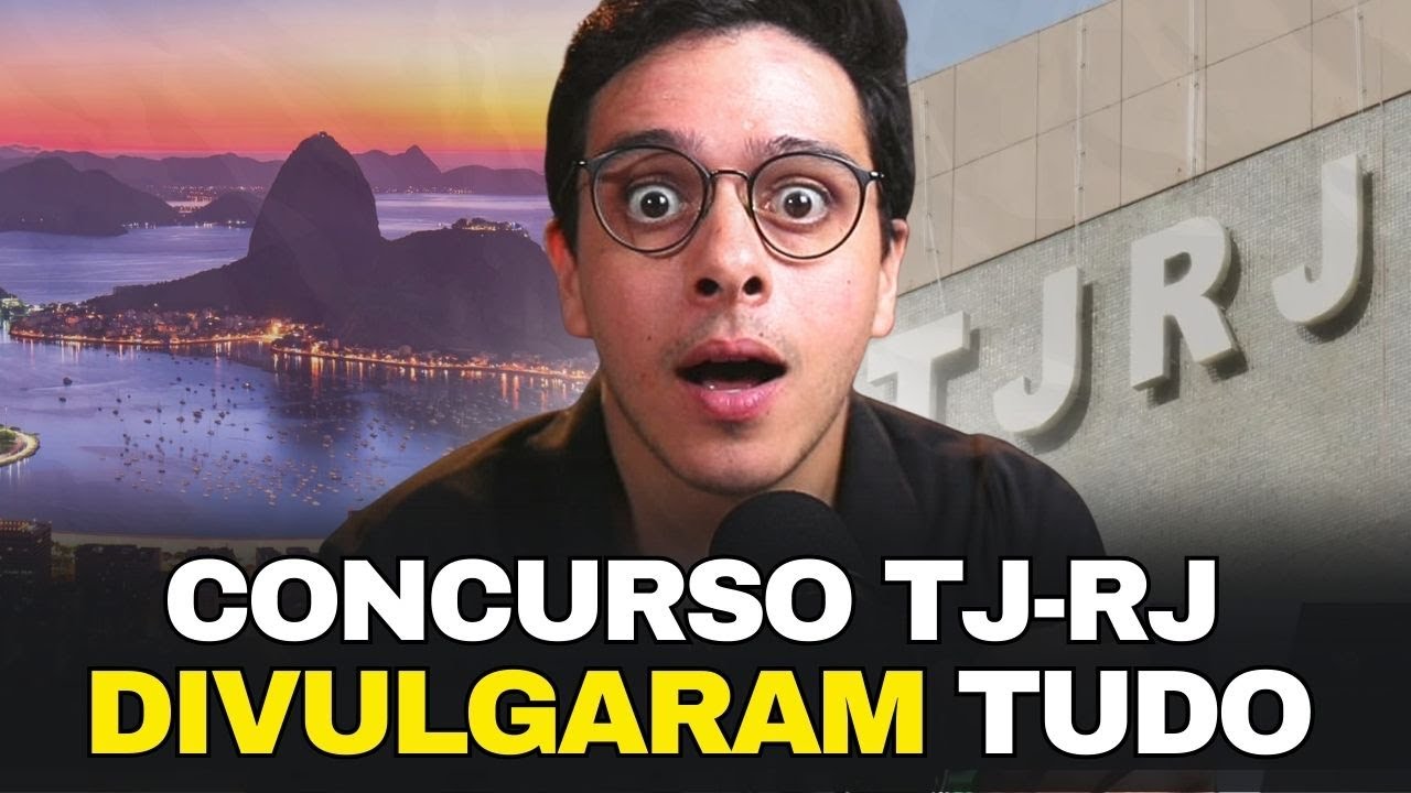 CONCURSO TJ-RJ 2025 l TUDO QUE VOC&Ecirc; PRECISA SABER [ATUALIZADO]