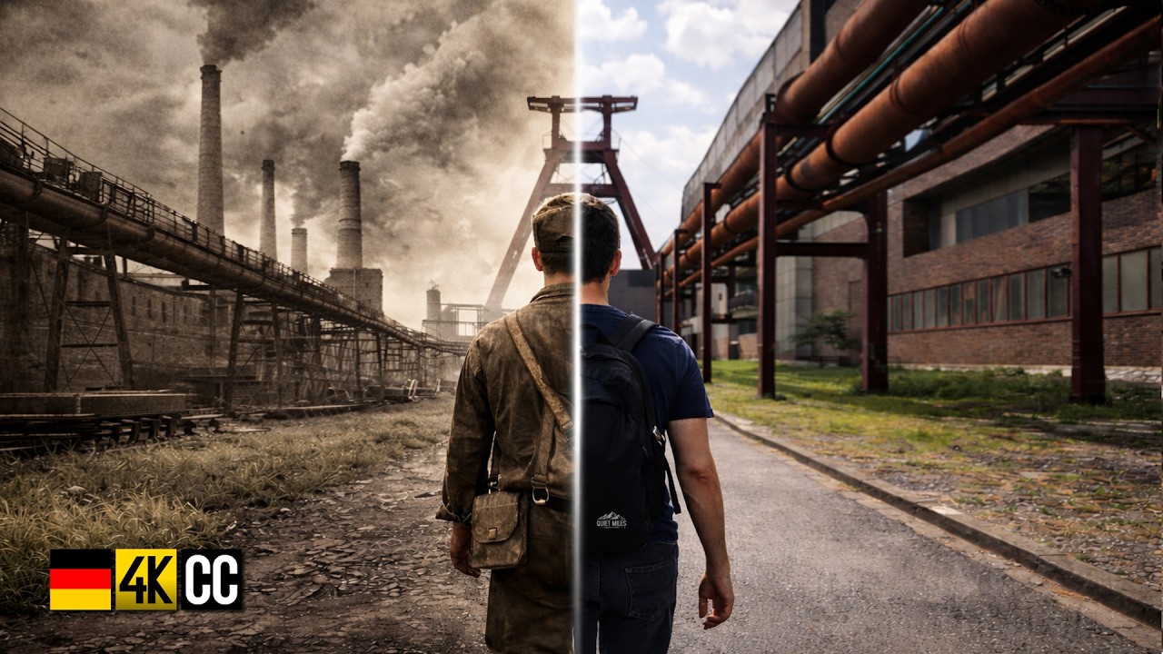Zeche Zollverein – Silent Walk Through an Industrial Icon | 4K Ambience