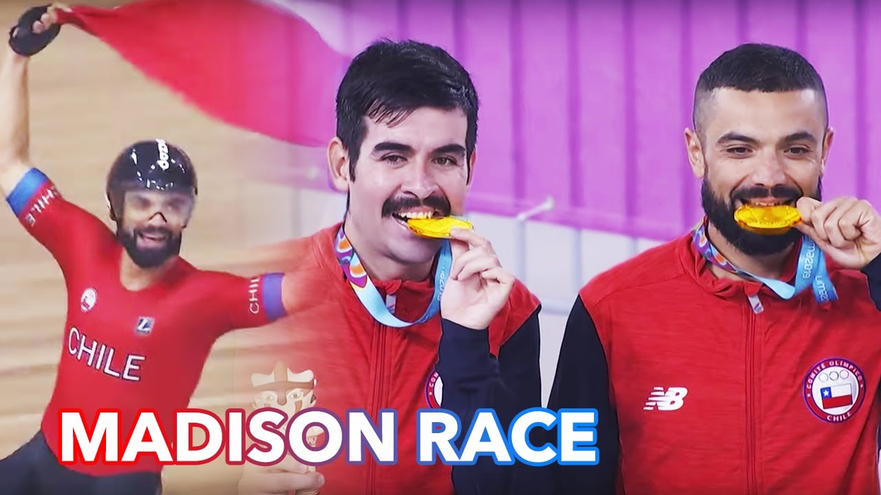 Madison Varones Lima 2019 FINAL - Ciclismo de Pista Chile - Panamericano