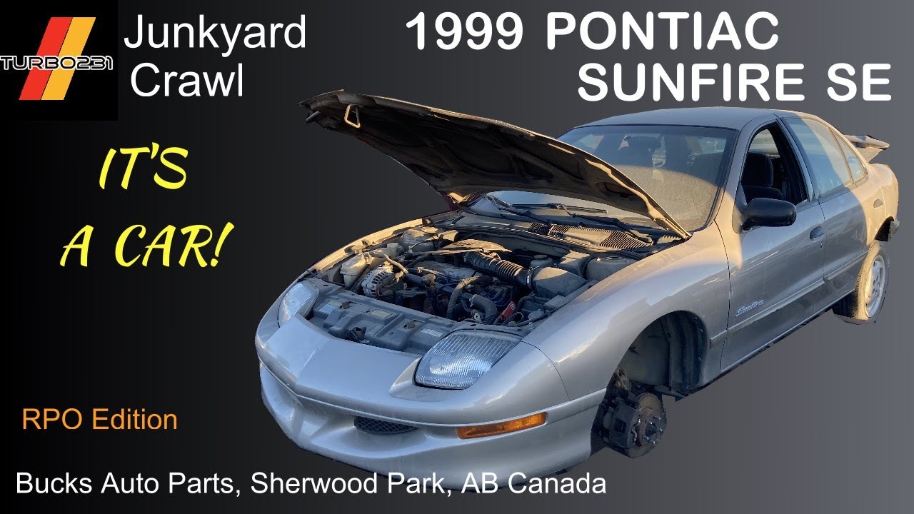 1999 Pontiac Sunfire SE Junkyard Tour - It is a car...a bit small for me, but not too shabby!