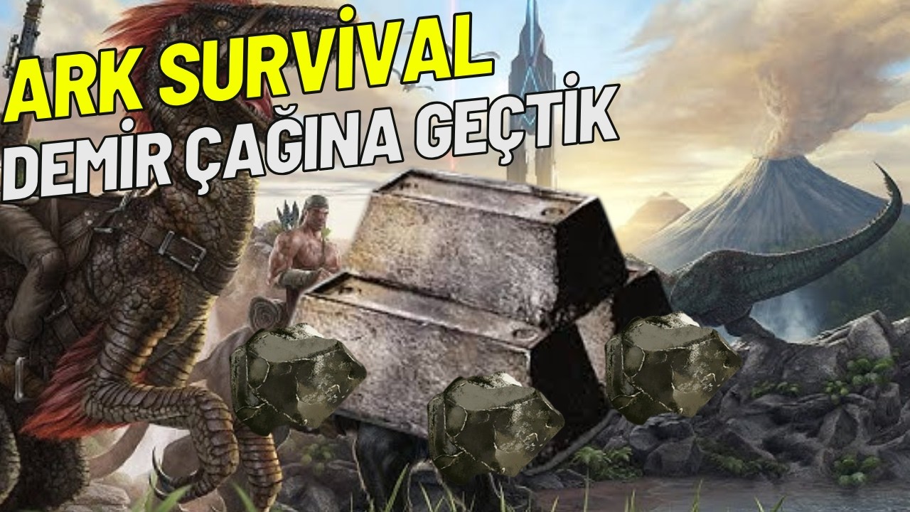 Metal Bulamayınca Mecbur Kaldım… | ARK The Island B3S1