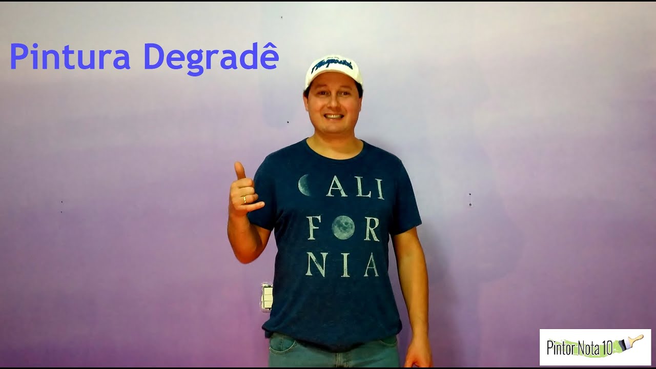 Parede Com Efeito Degradê
