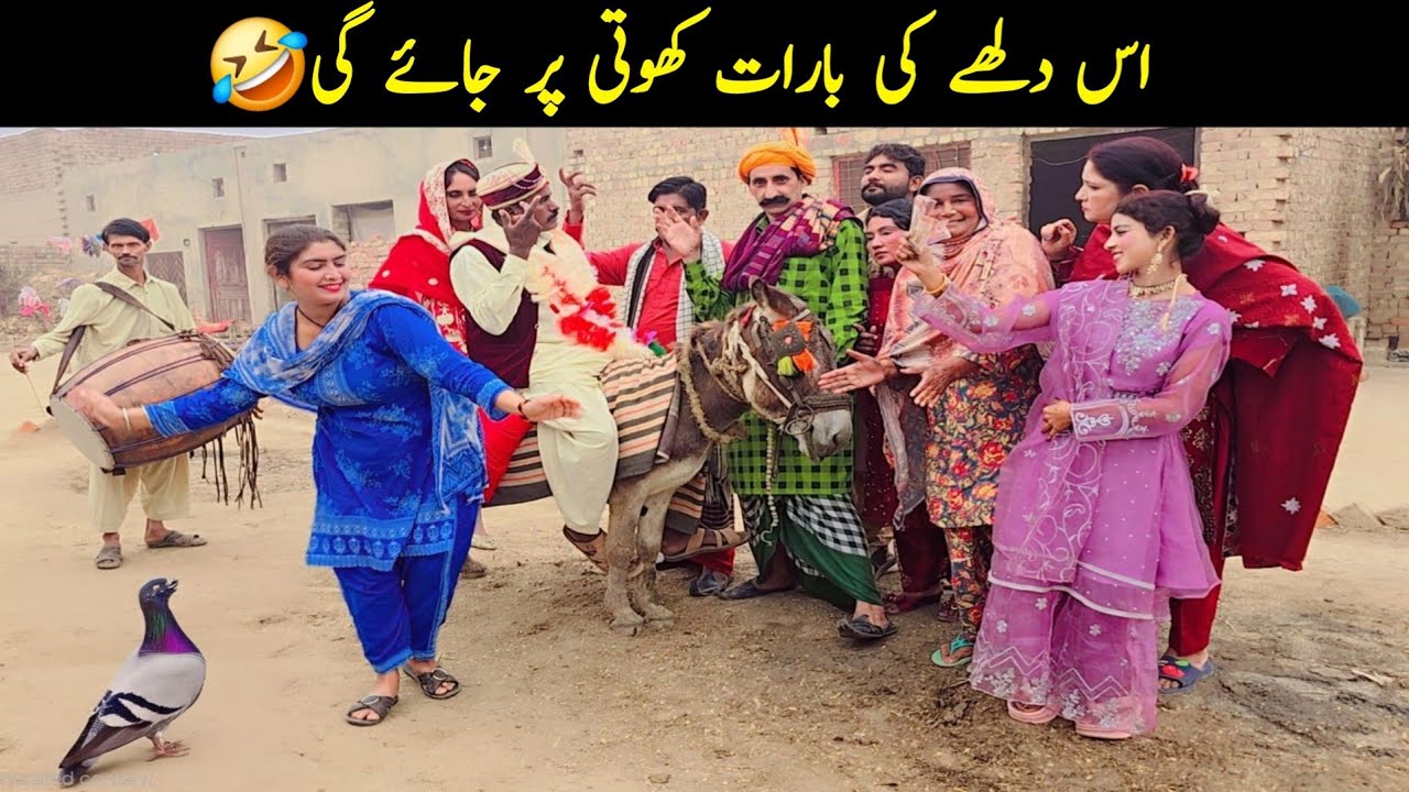 Anokhi shadi 😂 | sugri siyani Mai sabran kuki jatti kalu gudu kochi bijli best funny video| #funny