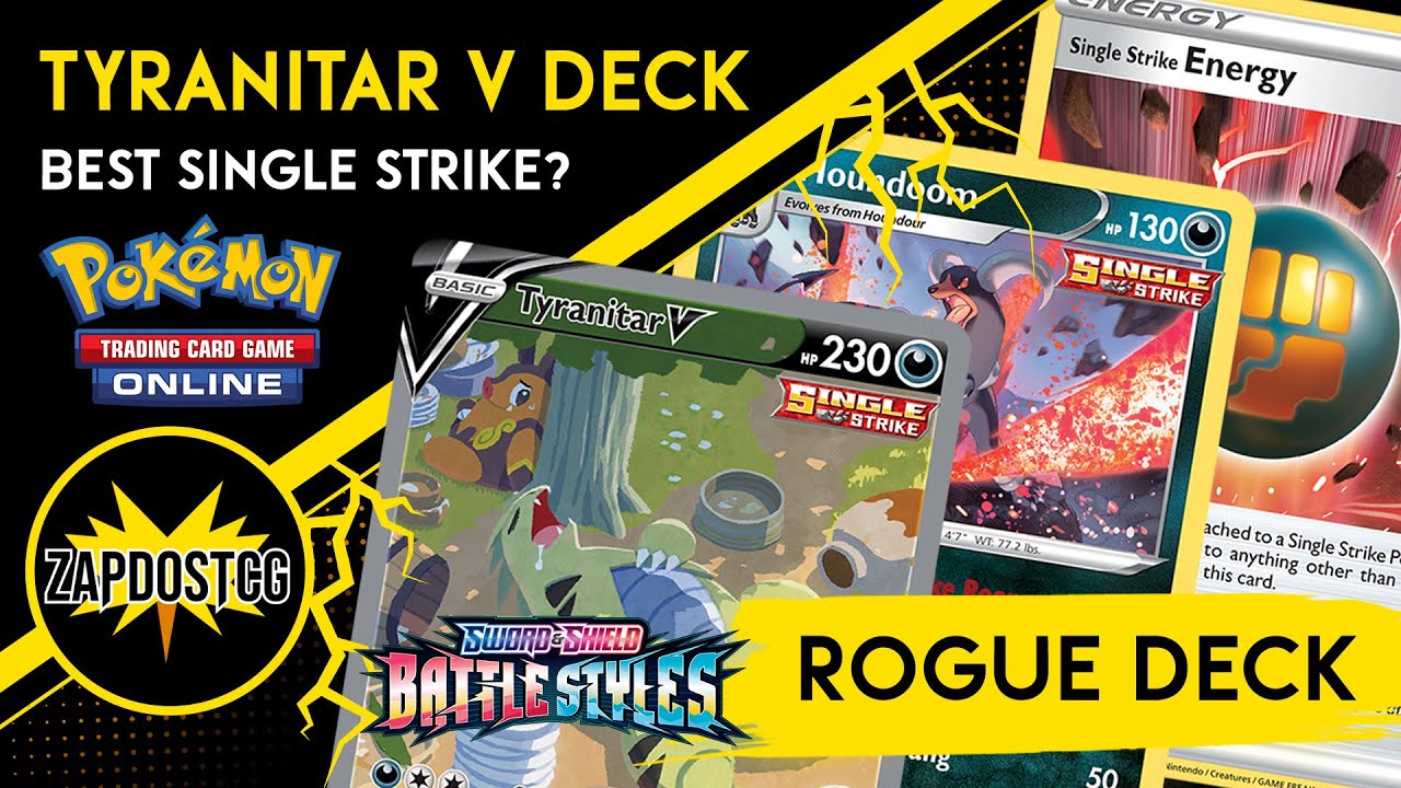 Tyranitar V Deck - The Forgotten Single Strike Deck is actually BUSTED!? (Pokemon TCG)