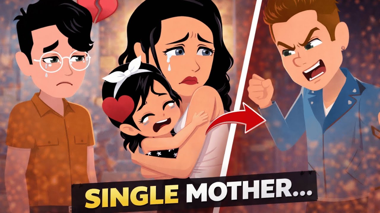 Single mother Full story | English story | English learning story | Animated story | Learn English