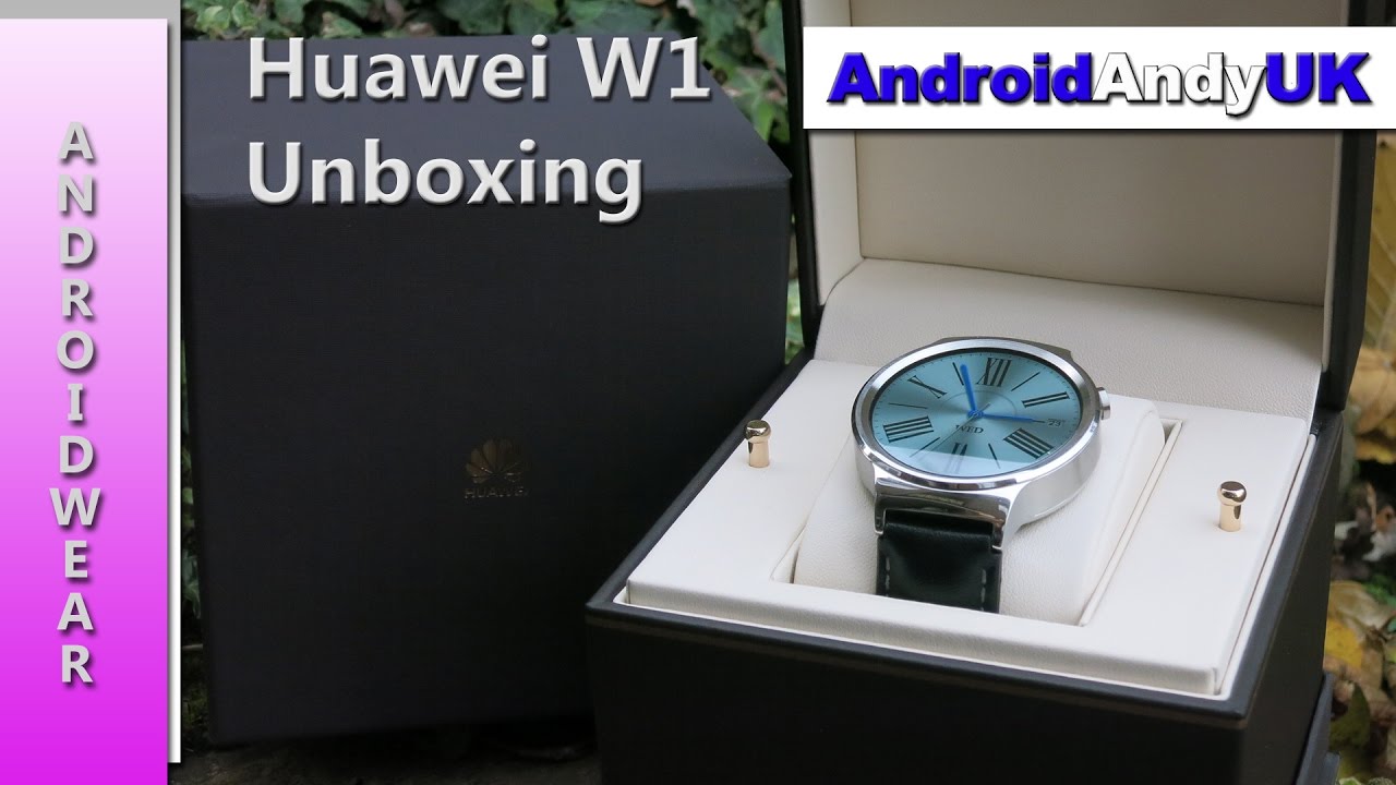 BLACK FRIDAY DEAL: Huawei W1 Androidwear Smartwatch Unboxing