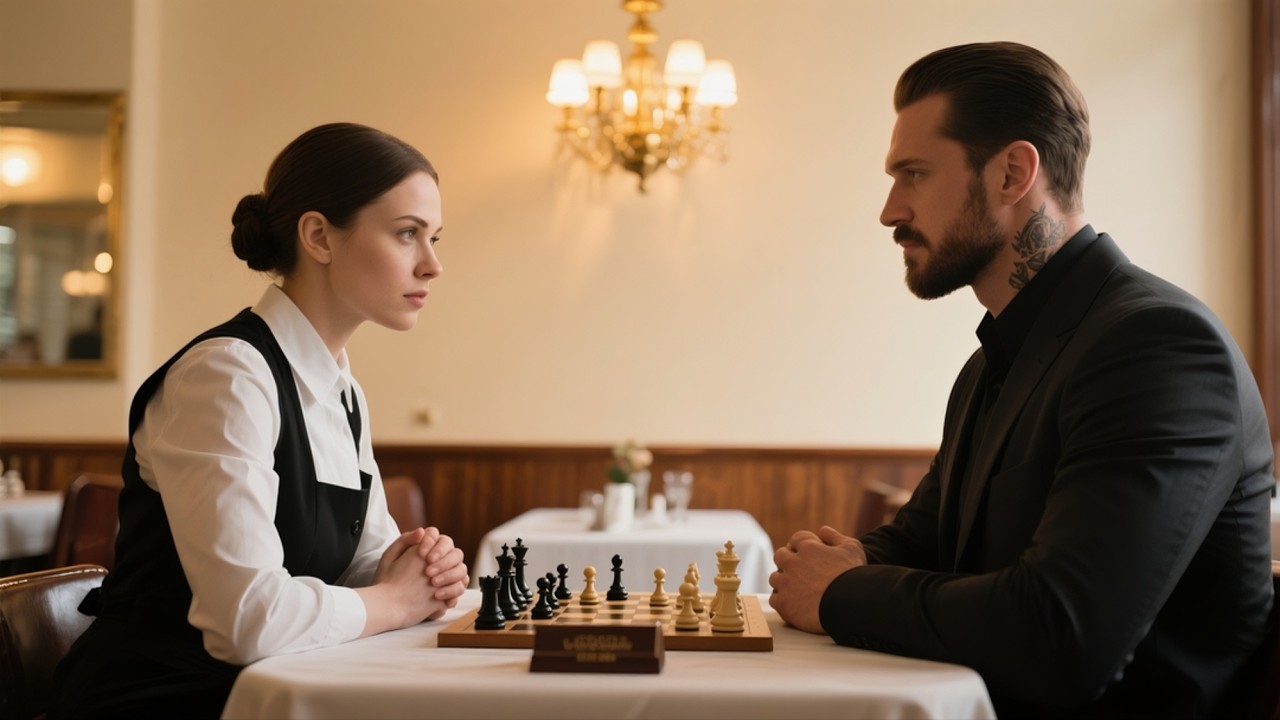 The Mafia Boss Challenged a Waitress to Chess — She Was an Undefeated Grandmaster